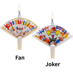 🎂🎂 Reusable Novelty Fan Birthday Candle🔥BUY 2 GET 2 FREE 🎁BEST GIFT FOR FAMILY🎂🎁