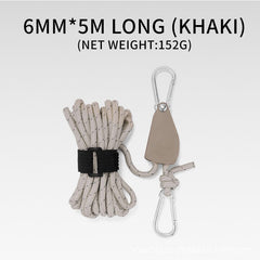 Portable Adjustable Fix Camping Rope