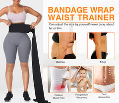 🔥Upgraded Abdominal Binder Lower Waist Support Belt