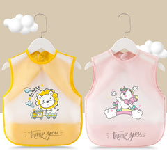 Waterproof Bib-Keeps Baby Clean and Dry During Meals