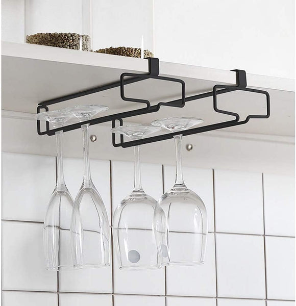 Under Cabinet Wine Glass Holder