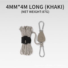 Portable Adjustable Fix Camping Rope