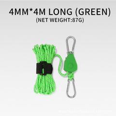 Portable Adjustable Fix Camping Rope