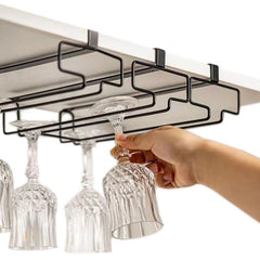 Under Cabinet Wine Glass Holder