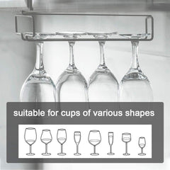 Under Cabinet Wine Glass Holder