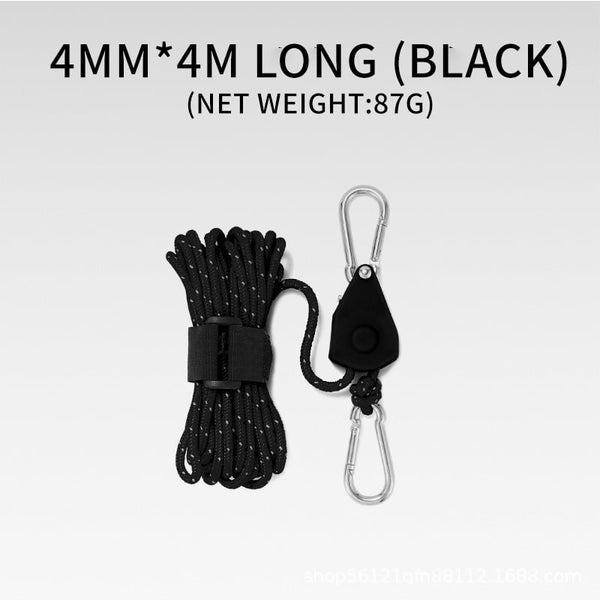 Portable Adjustable Fix Camping Rope