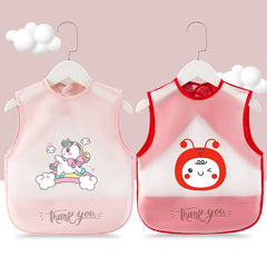 Waterproof Bib-Keeps Baby Clean and Dry During Meals