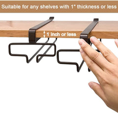 Under Cabinet Wine Glass Holder