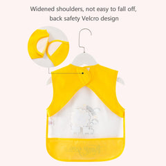 Waterproof Bib-Keeps Baby Clean and Dry During Meals