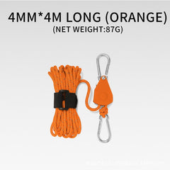 Portable Adjustable Fix Camping Rope