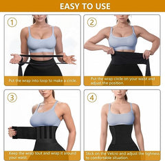 🔥Upgraded Abdominal Binder Lower Waist Support Belt