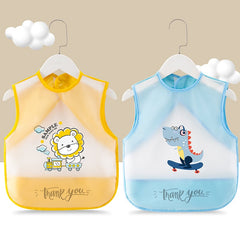 Waterproof Bib-Keeps Baby Clean and Dry During Meals