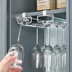 Under Cabinet Wine Glass Holder