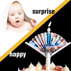 🎂🎂 Reusable Novelty Fan Birthday Candle🔥BUY 2 GET 2 FREE 🎁BEST GIFT FOR FAMILY🎂🎁